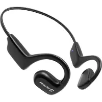 Swissten Bluetooth-sportkoptelefoon met beengeleiding, 10 uur autonomie, Zwart