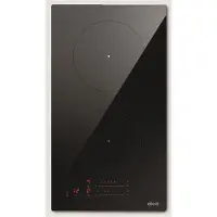 Elica Primis 302 Schwarz, geïntegreerde inductiekookplaat, 30 cm, met 2 kookzones