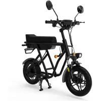 Wispeed Voor de openbare weg goedgekeurde e-scooter Wimob Scoot 350 W Zwart
