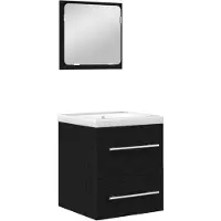 vidaXL Badkamermeubel Set 2 st Artisan Eiken 41 x 38,5 x 48 cm