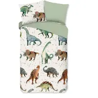 Pure Kinder Dekbedovertrek Microvezel Jura - green 140x200/220cm