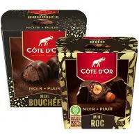 Côte d'Or Sélection kerstpakket - Mini Bouchée Puur & Mini Roc Puur - 353g