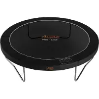 Avyna Opbouw Trampoline Ø305 cm – Zwart – Rond – Premium Kwaliteit – Trampoline op poten – Midden Formaat