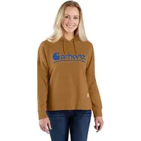 Carhartt Loose Fit Fall Graphic Dames Hoodie Maat