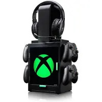 Numskull - Xbox Light Logo Inspired Gaming Locker voor 4 Controllers - 10 Games - Koptelefoon
