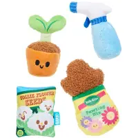 BARK greenhouse gang tuingerei pluche vier speeltjes 28x22x7 cm tot 10 kg