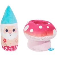 BARK fun guy gnomie homie kabouter in paddenstoel pluche 2 in 1 - 22x14,5x10 cm tot 10 kg - Hondensnacks