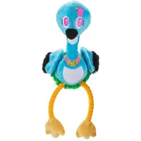 BARK ani the nene goose gans met flostouw poten blauw - 35x16x12 cm