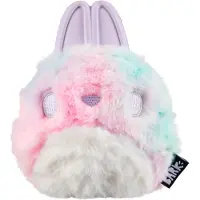 BARK - Hippie Hopper - Konijn - Pluche Met Rubber Oren - Blauw/Paars - 24X15X10 cm