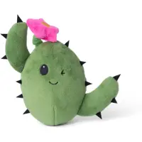 BARK consuela the cactus met bloem pluche groen 14x18x7 cm tot 10kg - Speelgoed Honden