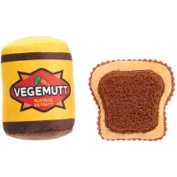 BARK vegemutt toast en spread pluche - 22x17,5x8 cm tot 20 kg