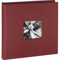 Hama Album XL "Fine Art", 30x30 cm, 100 zwarte pagina´s, bordeaux
