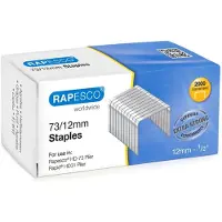 Rapesco Extra Strong Nietjes 73/12 1261 Staal Zilver 2000 Stuks