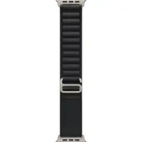 Apple Alpine Loop Band voor de Watch | 44/45/46/49 mm - Maat M - Black / Natural Titanium
