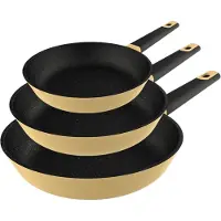 Cecotec Polka Experience, Friteuse, Zwart, Geel, Aluminium, Select antiaanbaklaag, Zwart, Geel, Keramisch, Geschikt voor gas, halogeen en inductie, Plat afdichtingsdeksel