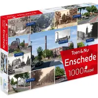 Tucker's Fun Factory Toen & Nu Puzzel - Enschede (door fotograaf Robert Mulder) - 1000 stukjes - Legpuzzels