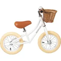 Banwood First Go Loopfiets - 12 inch fiets voor 2,5-5 jaar - Wit