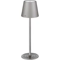 Cilio Sole - Tafellamp / Bureaulamp - LED - Oplaadbaar - Grjis
