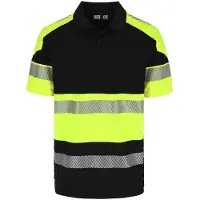 Herock Vega High Viz Polo Korte Mouwe | Maat: M