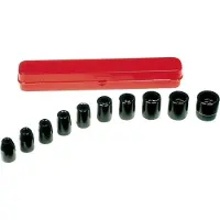RODAC RA8686CM 10-delige Doppenset - 10-27mm - 1/2"