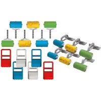 Dantoy zandgereedschapset klassiek creatief speelgoed multicolor.