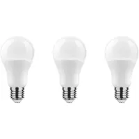 Technik E27 LED Lamp 13.7W - 1350lm - 6000K - Daglicht Wit - LED Globe A60 - Vervangt 91W Halogeen Gloeilamp - 3 stuks