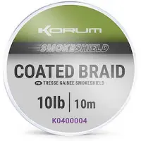 Korum Smokeshield Coated Braid 10m - Maat : 10lb