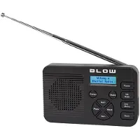 BLOW RK4 Draagbare Radio - DAB+/FM - Bluetooth - USB-C - Ingebouwde Accu - LCD Scherm
