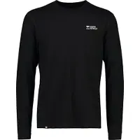 Mons Royale Cascade Merino Base Layer, thermoshirt, heren, zwart
