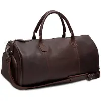 The Chesterfield Brand Finlay Weekender reistas Leer 55 cm bruin