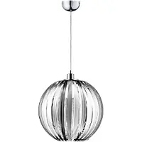 TRIO Moderne Hanglamp Tressi 40cm grijs