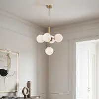 LumenXL Moderne hanglamp Kenji, 5-lichts