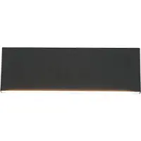 TRIO muur licht Concha 28cm antraciet
