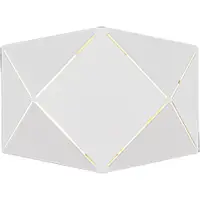 TRIO Muur spot Zandor wit