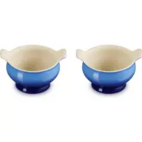 Le Creuset Soepkommen Set van 2 in Aardewerk 0,60 Liter Azure