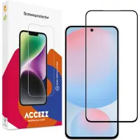 Accezz Gehard Glas Full Cover Screenprotector voor de Samsung Galaxy S25 FE
