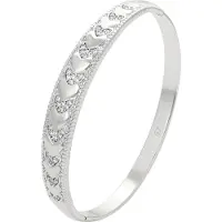 Faina Armband zilver / transparant