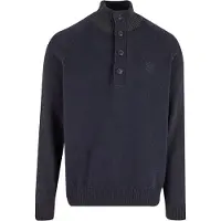 INDICODE JEANS Trui 'Reje' donkerblauw / zwart