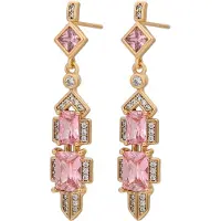 NAEMI Oorbellen goud / pink