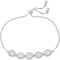BRAELYN Armband zilver / transparant