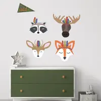 RoomMates Muurstickers Sleepy Woodland Animals - - Wall_stickers - Vinyl