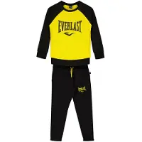 Everlast Lfs Fw Tracksuit Zwart 12 Years Jongen