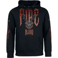 Game Of Thrones Trui met capuchon - Cult - Blood - S tot 3XL - voor Mannen - zwart - Maat 3XL
