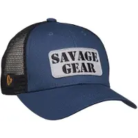 Savage Gear Logo Badge Cap Blauw