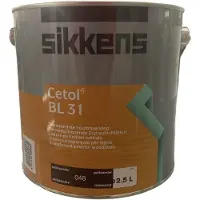 Sikkens Cetol BL 31 - Transparante hout afwerkings beits - satijn - waterbasis - 2.50 L - 048 Palissander