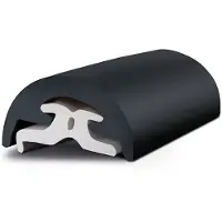 Tessilmare Pvc Radial Fender Support Water Rail Zilver 30 mm