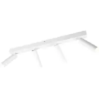 TRIO Slanke Plafondspot Ambala 4x Led Wit