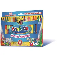Carioca Box Of 20 Magic Maker Coloured Markers Veelkleurig