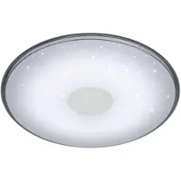 TRIO SHOGUN - Plafondlamp - Wit - incl. 1x SMD 21,5 W - Dimbaar met schakelaar - Niet extern dimmerbaar - Sterlichteffect