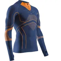 X-Bionic Zip T-shirt met Lange Mouwen Energy Accumulator